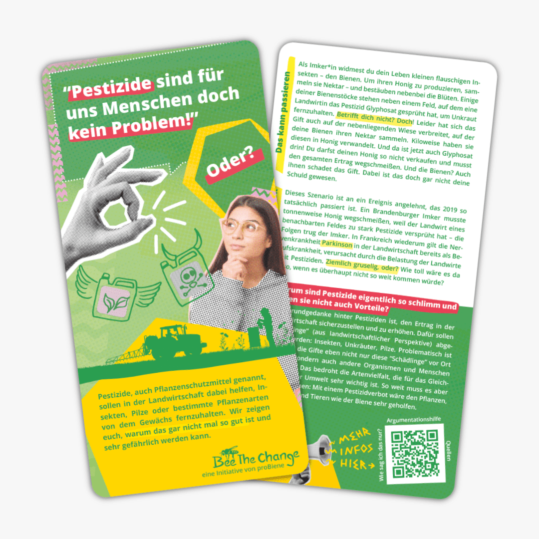 Argumentationshilfe-Karte Pestizide