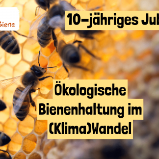 Jubiläumskurs 2026: Ökologische Bienenhaltung im (Klima)Wandel